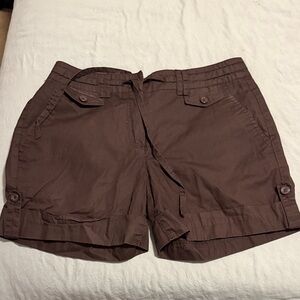 Sandro Women's Brown Chino Shorts